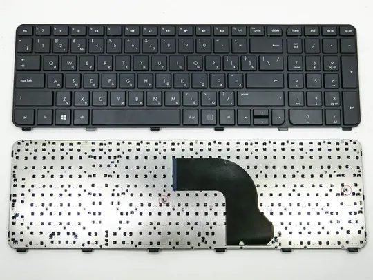 Клавиатура для HP dv7-7006er, dv7-7171er, dv7-7252er, dv7-7254er, dv7-7255er ( RU Black с рамкой ). Ціна