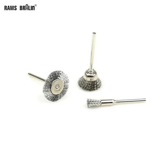 Металеві дротяні насадки для гравера дремеля, 3 різновиди Ціна