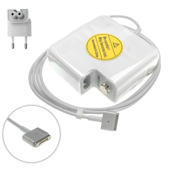 Купити Оригінальний блок живлення для ноутбука APPLE MagSafe2 20V, 4.25A, 85W, White (з євро-адаптером),Т-подібний роз'єм MagSafe2
