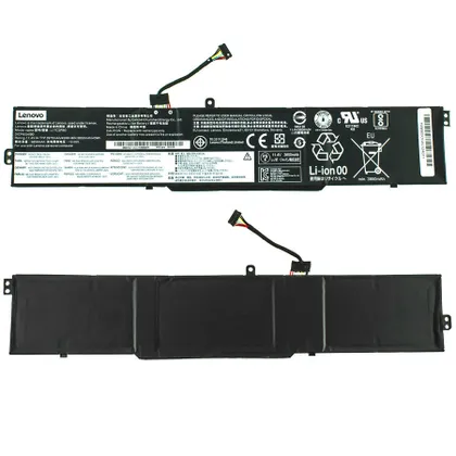 фото, Оригінальна батарея для ноутбука LENOVO L17C3PB0 (IdeaPad: 330-15ICH, 330-17ICH) 11.4V 3970mAh 45Wh Black