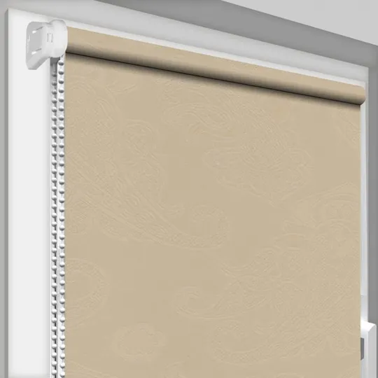 Рулонная штора Rolets Арабеска 1-1839-1450 145x170 см открытого типа Латте Ціна