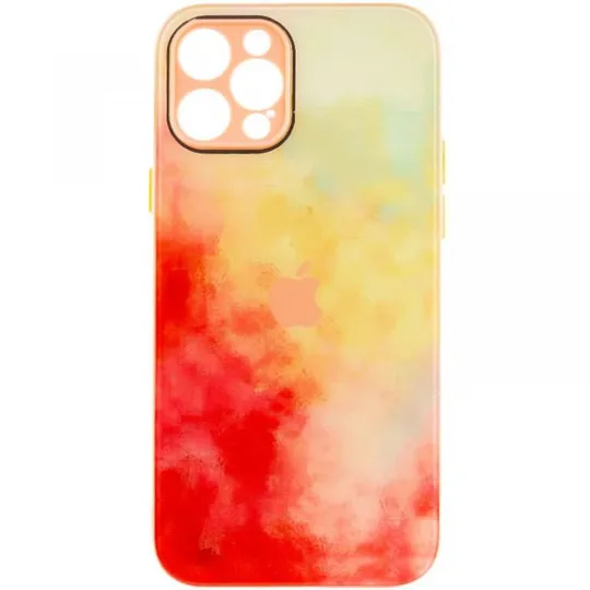 Чехол TPU+Glass Impasto abstract для Apple iPhone 12 Pro Max (6.7") Ціна