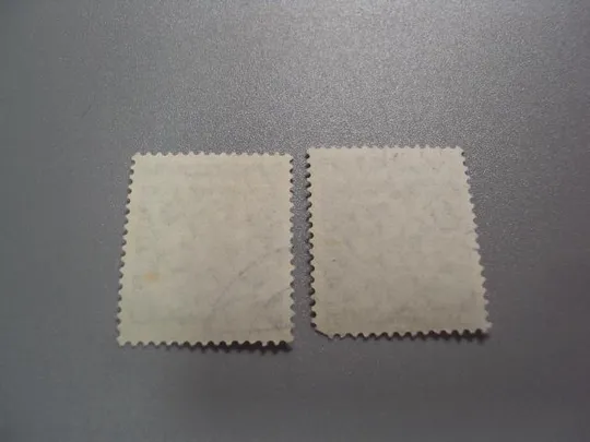 Купити марки Германия 1956 стандарт архитектура здания замок западный Берлин лот 2 шт гаш №1990