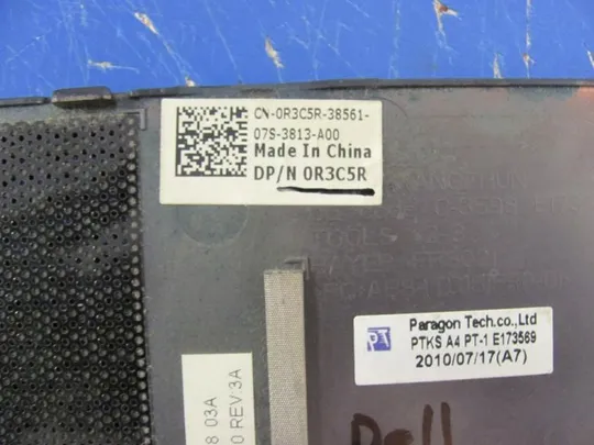 номер0220-26 сервісна кришка,Сервісна кришка для ноутбука,Корпус,Дно,Панель доступу,Кришка доступу,service cover 0R3C5R для Dell inspiron 14R N4010 оригінал З аукціону