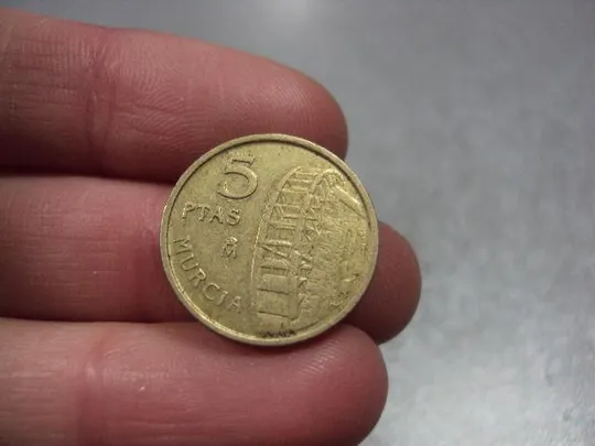 Купити монета испания 5 песет 1999 №8326