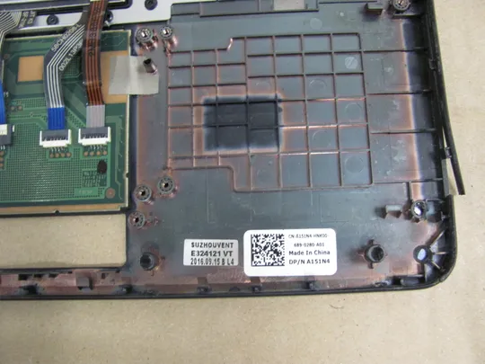 584-26 Кришка панель палмрест тачпад A151N4 AP1EF000400 клавіатура з підсвіткою робоча   для Dell  LATITUDE E5570 оригінал Де купити