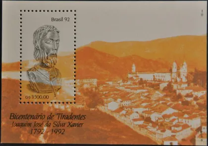 фото, Бразилия Тирадентис - национальный герой 1992