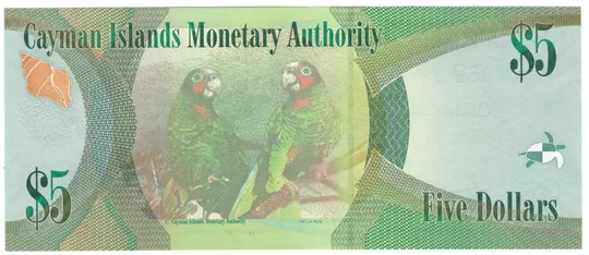 Купити 5 доларів 2010 року UNC Кайманові острови Префікс D/1