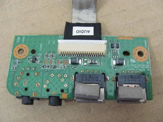 521-29 плата USB AUDIO 1414-0493000 69N0K3B10E01 для ASUS N53S N53J N53 оригінал Недорого