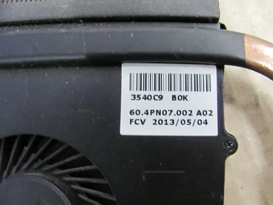 383-4 система охолодження 60.4PN07.002 для Lenovo IdeaPad B570 B575 оригінал Продаж