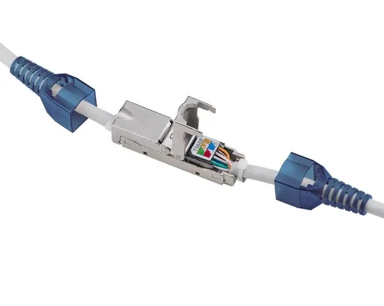 Роз&#039;єм RJ45 STP6a Goobay (75.07.9579) зєднувач AWG22-24 ToolFree Ціна