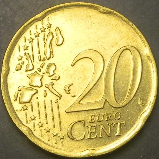 Купити 20 євроцентів 2002 F Німеччина