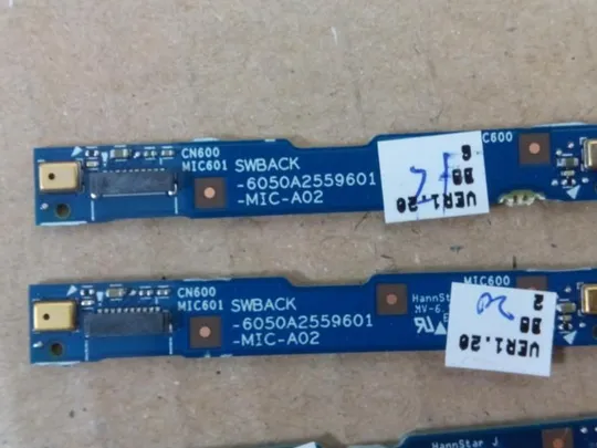 №243-16 Мікрофон 6050A2559601 для HP Probook 840 G1 ZBook 14 оригінал З аукціону