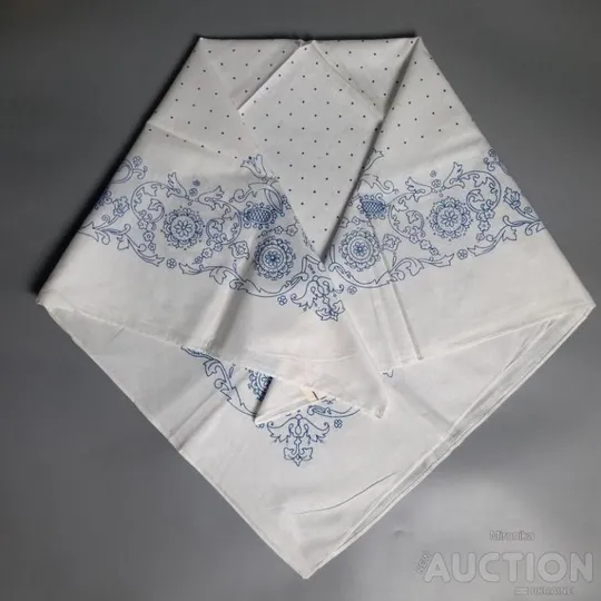 Радянська хустка з візерунками, нова з биркою, бавовна Ціна