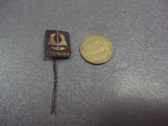 знак игналина литва тяжелый лот 2 шт №2678 Ціна