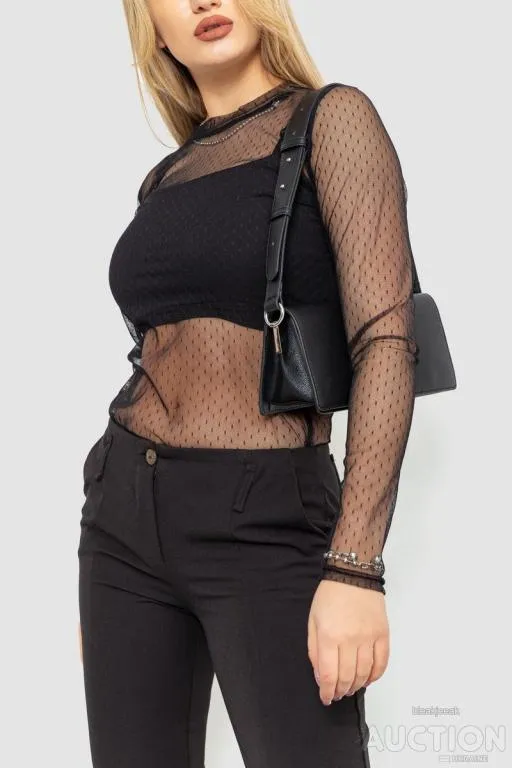 Боди, цвет черный, 115R0561-8 З аукціону