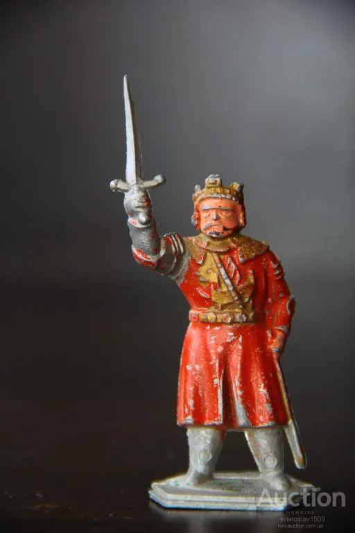 КОРОЛЬ с мечем рыцарь Lone Star 51-54мм Ціна