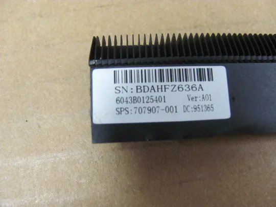 772-23 термотрубка охолодження 6043B0125401 707907-001  для HP Folio  9470m оригінал Продаж