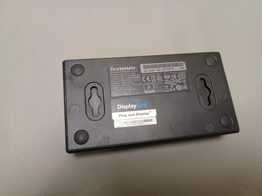 0856 Док-станція Lenovo ThinkPad 03X7130 USB 3.0 Pro dk1522 Ethernet Стан Нового НІМЕЧЧИНА Продаж