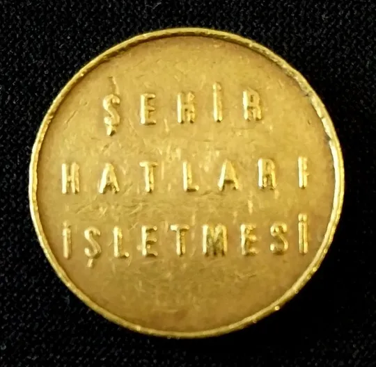 Купити Vintage Turkey Maritime Transport Token T.A.O. Şehir Hatları İşletmesi