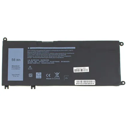 фото, Батарея для ноутбука DELL 33YDH (Inspiron 17 7778, 7779) 15.2V 56Wh Black