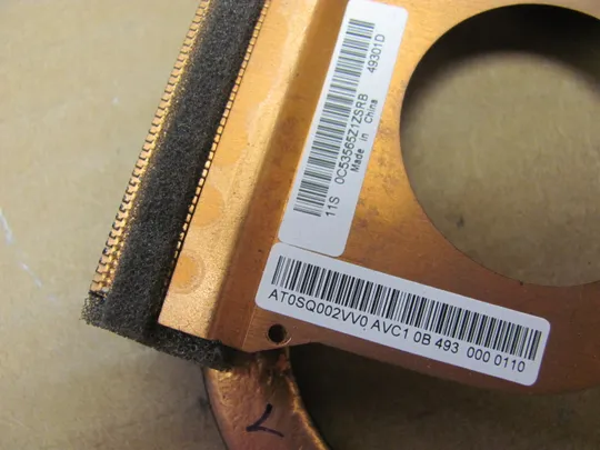 номер1027-4 термотрубка охолодження AT0SQ002VV0  для Lenovo ThinkPad  T440p   оригінал Продаж