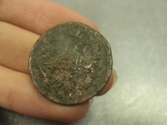 монета россия 1 копейка 1819 №669 З аукціону