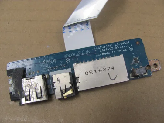 759-31 плата USB AUDIO SD BIUY0 LS-D453P NBX0001W800 для Lenovo Yoga 510-14 510-14ISK FLEX4-14 оригінал Інтернет-аукціон
