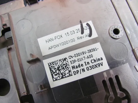 581-1 Кришка панель палмрест тачпад AP0W1000100 030X9V для Dell Precision M4800 оригінал в Україні