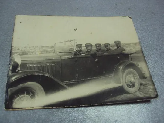 фотография ркка командиры в автомобиле  №1262 Ціна