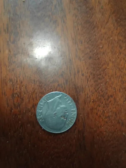 фото, Італія 20 чентезимо 1942. Магнітна, ребристий гурт