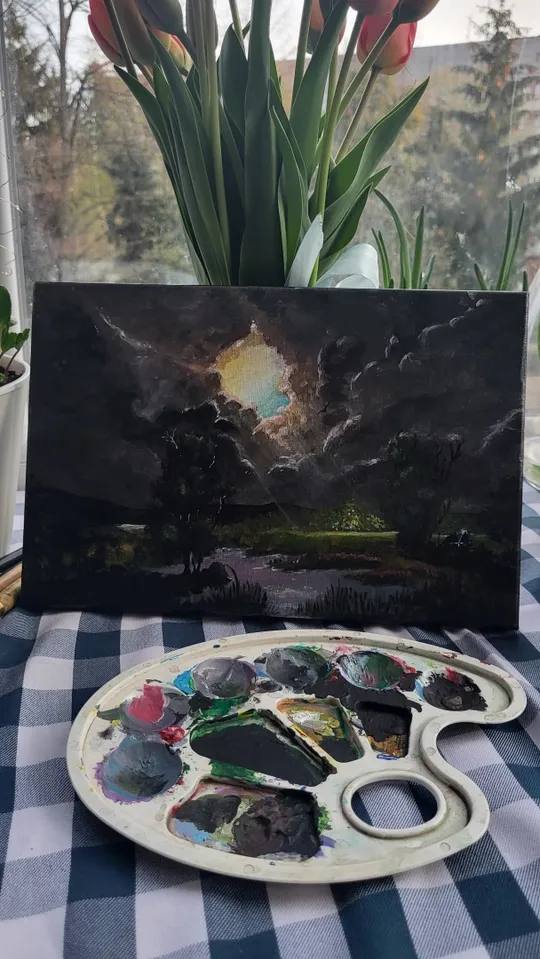 Картина "Просвіт після грози" Ціна