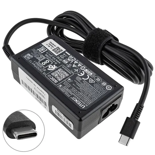 Купити Оригінальний блок живлення для ноутбука ACER TYPE-C 65W, black, RECTANGULAR