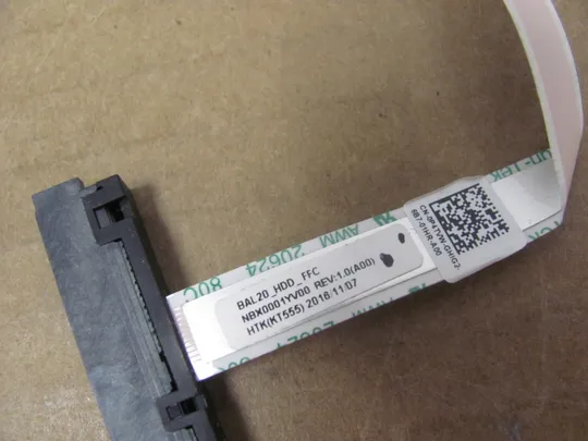 номер0205-10  Шлейф перехідник HDD/SSD NBX0001YV00 0P4TVW  для  Dell Inspiron 5567 5767 5570 5575  15R  Оригінал З аукціону