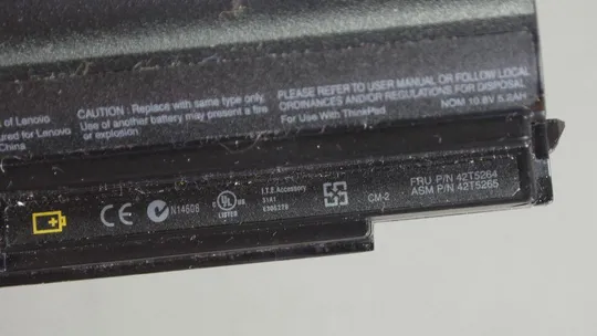 Купити Li-Ion Аккумулятор Lenovo ThinkPad Battery 10.8V 7800mAh 9 ячеек к ноутбукам Lenovo ThinkPad (FRU: 4