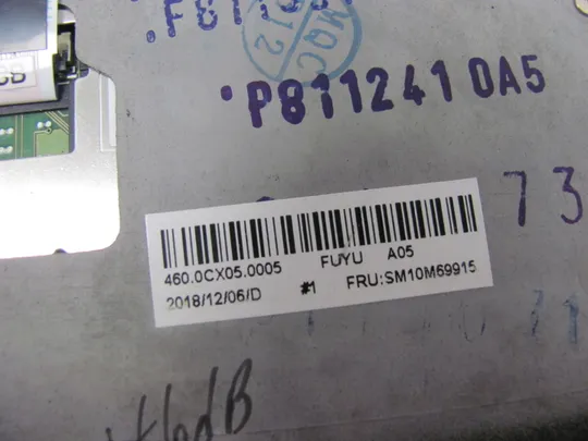 665-26 Кришка панель палмрест тачпад 460.0CX05.0005 SM10M69915 клавіатура SM10P95291 для Lenovo ThinkPad X1 Yoga Gen 3  оригінал Недорого