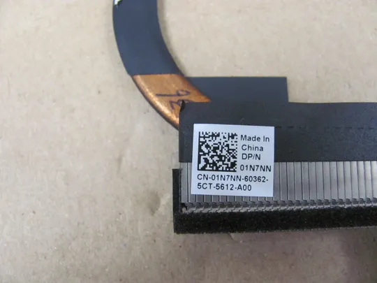 номер0295-33 термотрубка охолодження 01N7NN 010YHD AT13D0040SL AT13D0020AL для Dell Latitude E5450  оригінал Де купити