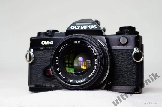 пленочный фотоаппарат Olympus OM-4 + Zuiko 50mm/1.8 MC + вспышка T32 З аукціону