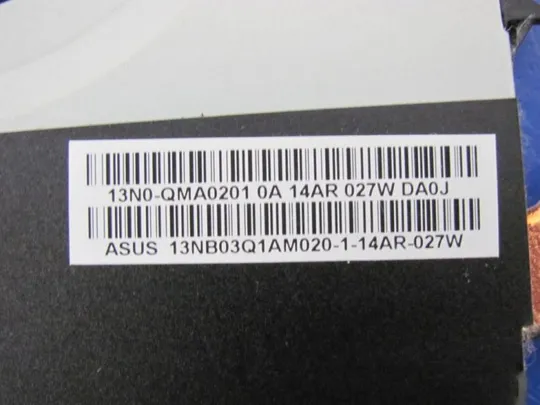46-5 система охолодження 13N0-QMA0201 для ASUS X552W X550WE оригінал З аукціону