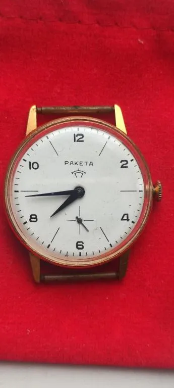 Ракета тонкие  механизм 1950 года, позолота идут dp541 Де купити