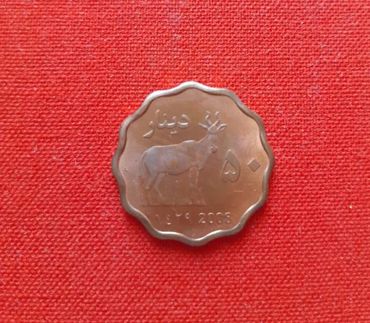Дарфур 50 динаров 2008г. Султанат Дарфур очень редкие Ціна