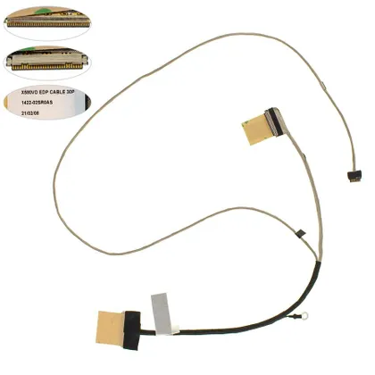 фото, Шлейф матрицы для ноутбука ASUS (NX580V X580 X580NV X580VD X580BP NX580VD n580vd 30pin), (1422-02sr0as)