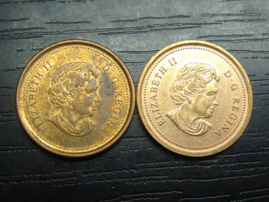 Купити 1 цент 2004 Канада (два різновиди) цинк і сталь