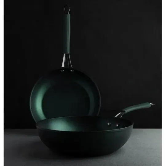 Купити Сковорода ВОК Gusto Emerald PR-2108-28 28 см