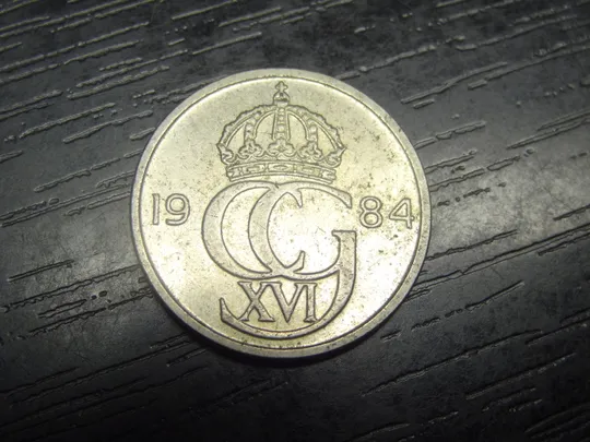 50 оре 1984 Швеція Ціна