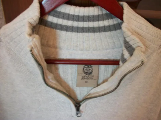 Купити Свитер мужской размер-56-58 [XXL] теплый, под горло [ вверху на молнии]