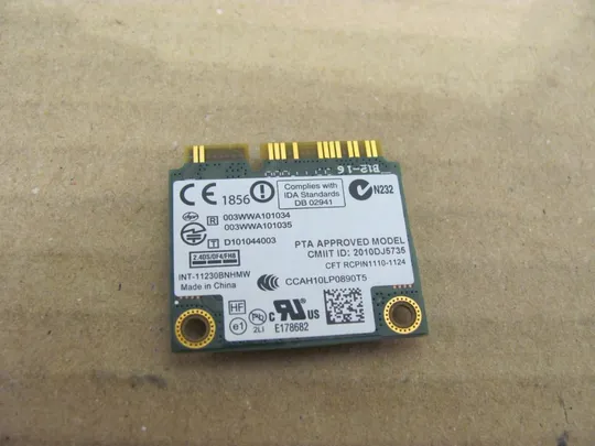 Купити номер0032-24 WI-FI адаптер 07KGX9 для Dell VOSTRO V131 V130 M5110 N7110 оригінал