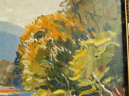 Нар.худ.Укр.Закарпатская школа. Шолтес С. п.о. роз. 70 х 50 см. 1982 р. Ужгород. З аукціону