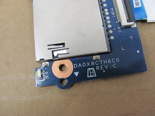 номер0136-10 плата AUDIO CARD READER DA0X8CTH6C0  для HP ProBook 470 G5 оригінал Де купити
