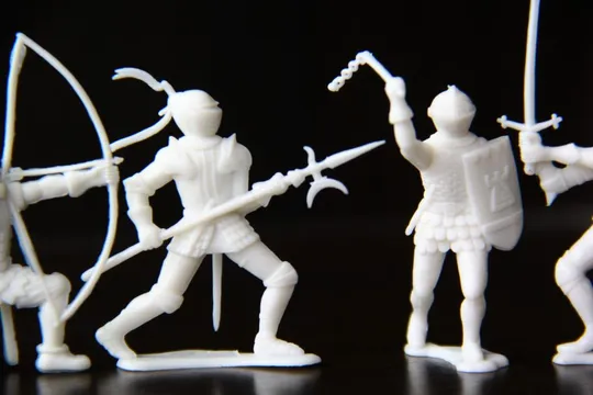 Купити рыцари 50-52мм MPC США  6 фигурок